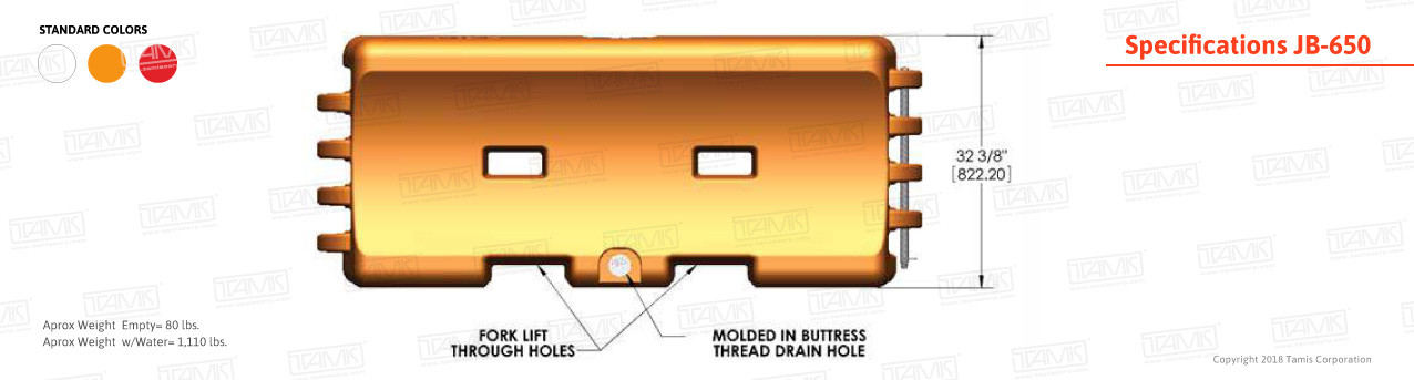 WATER-WALL™ HIGHWAY BARRIERS