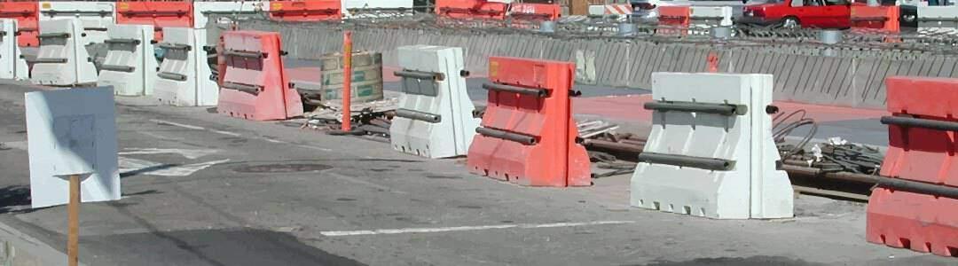 Plastic Jersey Barriers