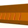 Orange Plastic jersey barrier