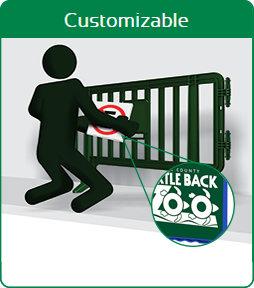 Plastic Pedestrian Barriers